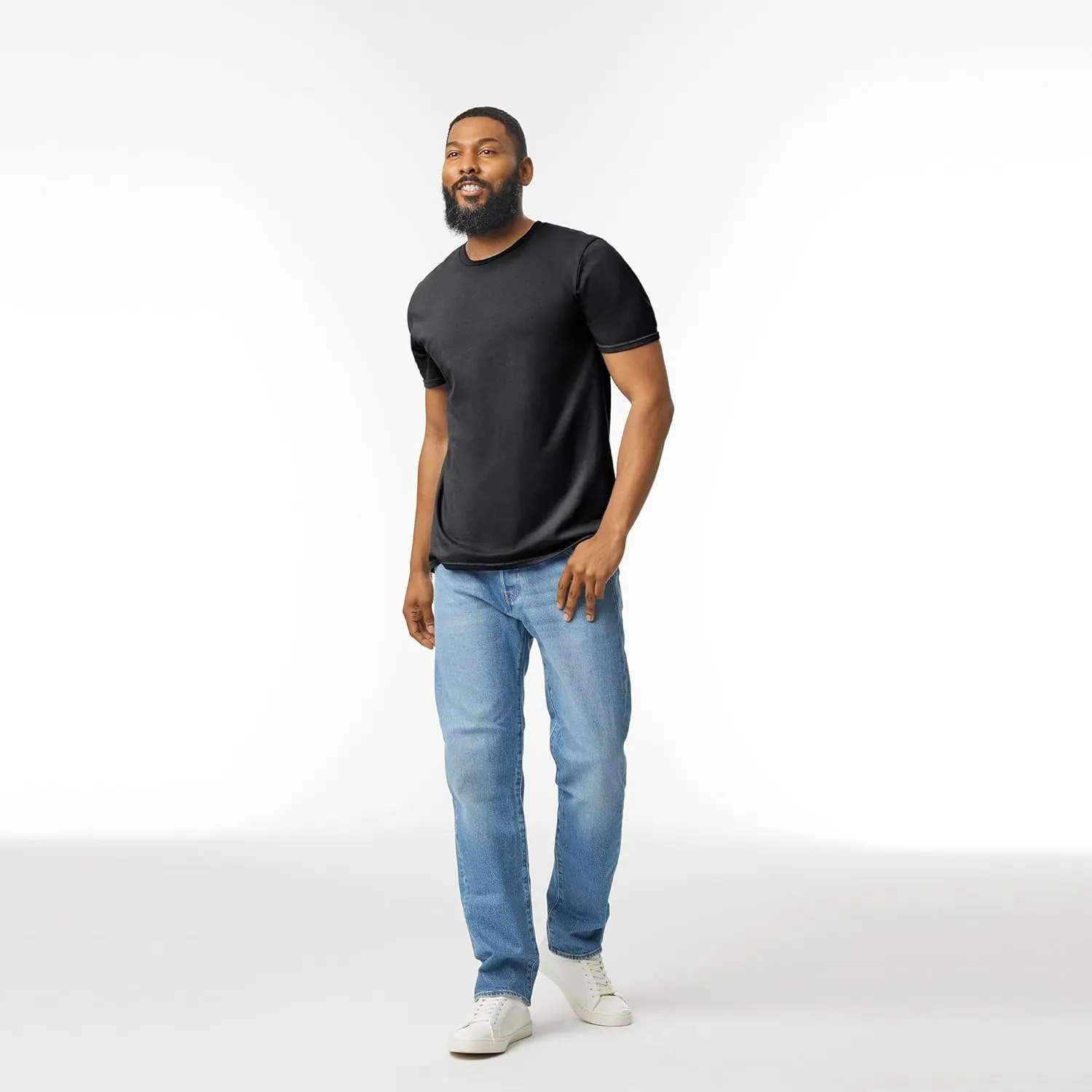 Gildan Unisex Adult Softstyle Cotton T-Shirt, Style G64000, Multipack