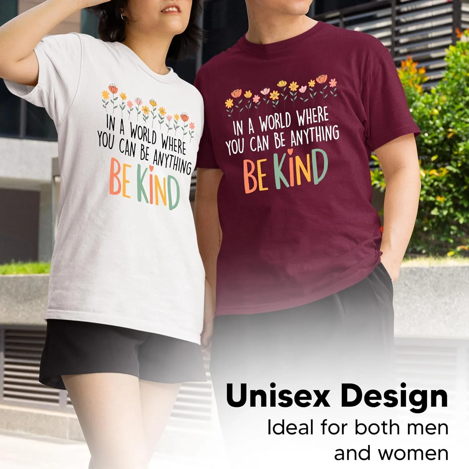 Inspirational Graphic T-Shirt Collection  Faith, Floral & Motivational Designs  Unisex Cotton Tees with Uplifting Messages