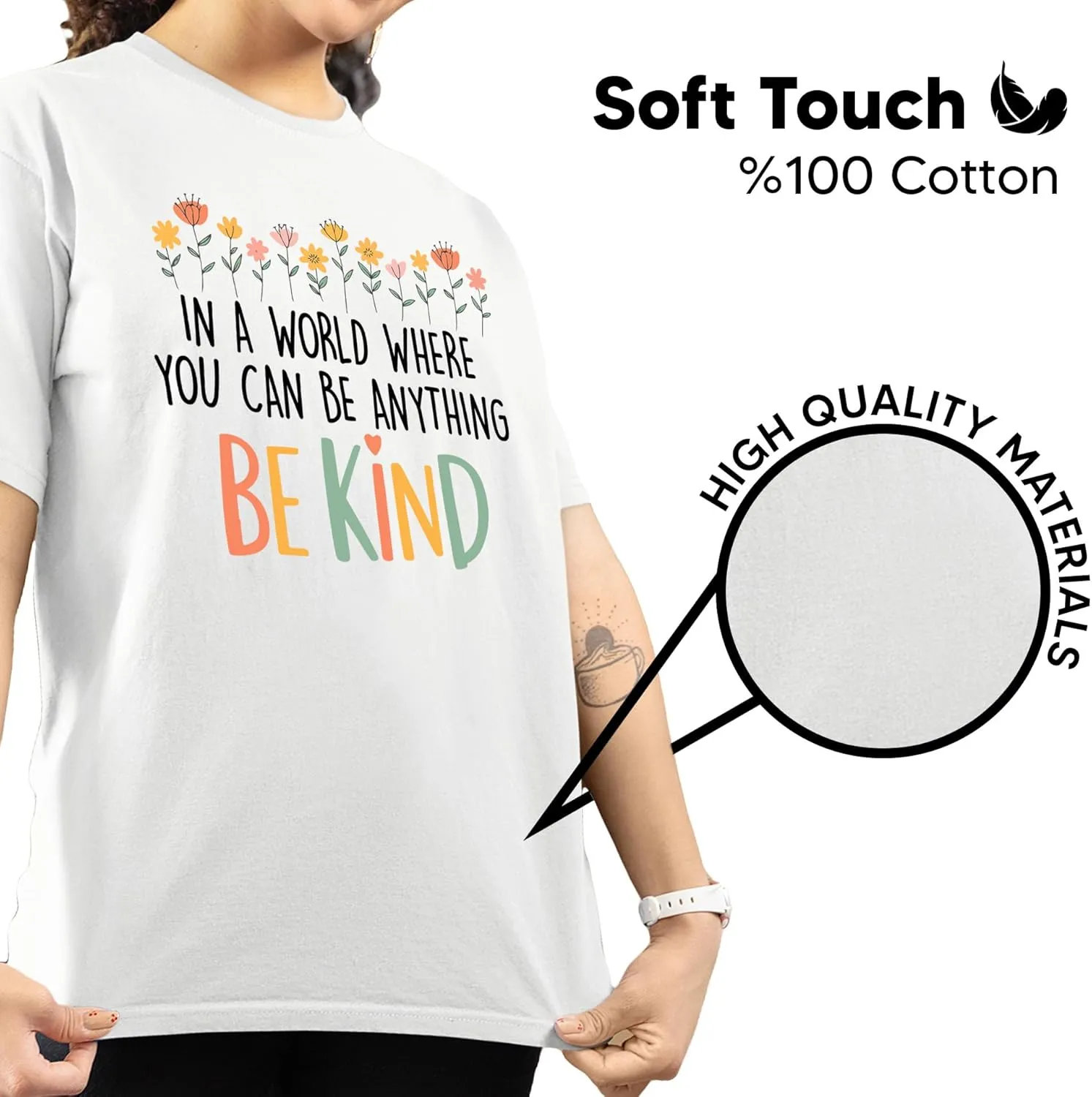 Inspirational Graphic T-Shirt Collection  Faith, Floral & Motivational Designs  Unisex Cotton Tees with Uplifting Messages