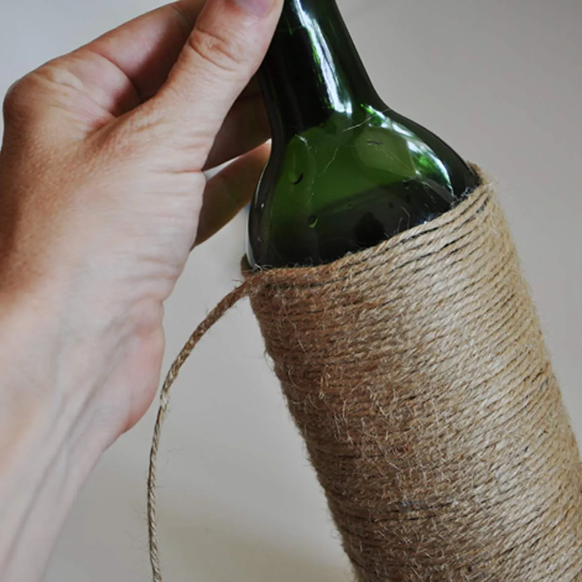 Katzco All Natural Jute Twine Assorted - 3 Pack, Mix - Brown, Off-White and Green - 443