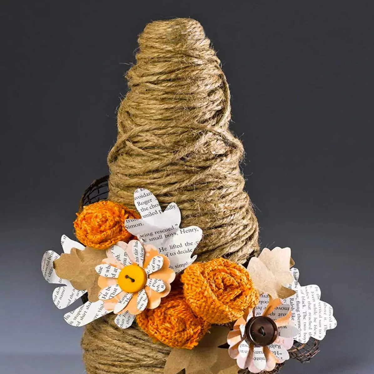 Katzco All Natural Jute Twine Assorted - 3 Pack, Mix - Brown, Off-White and Green - 443