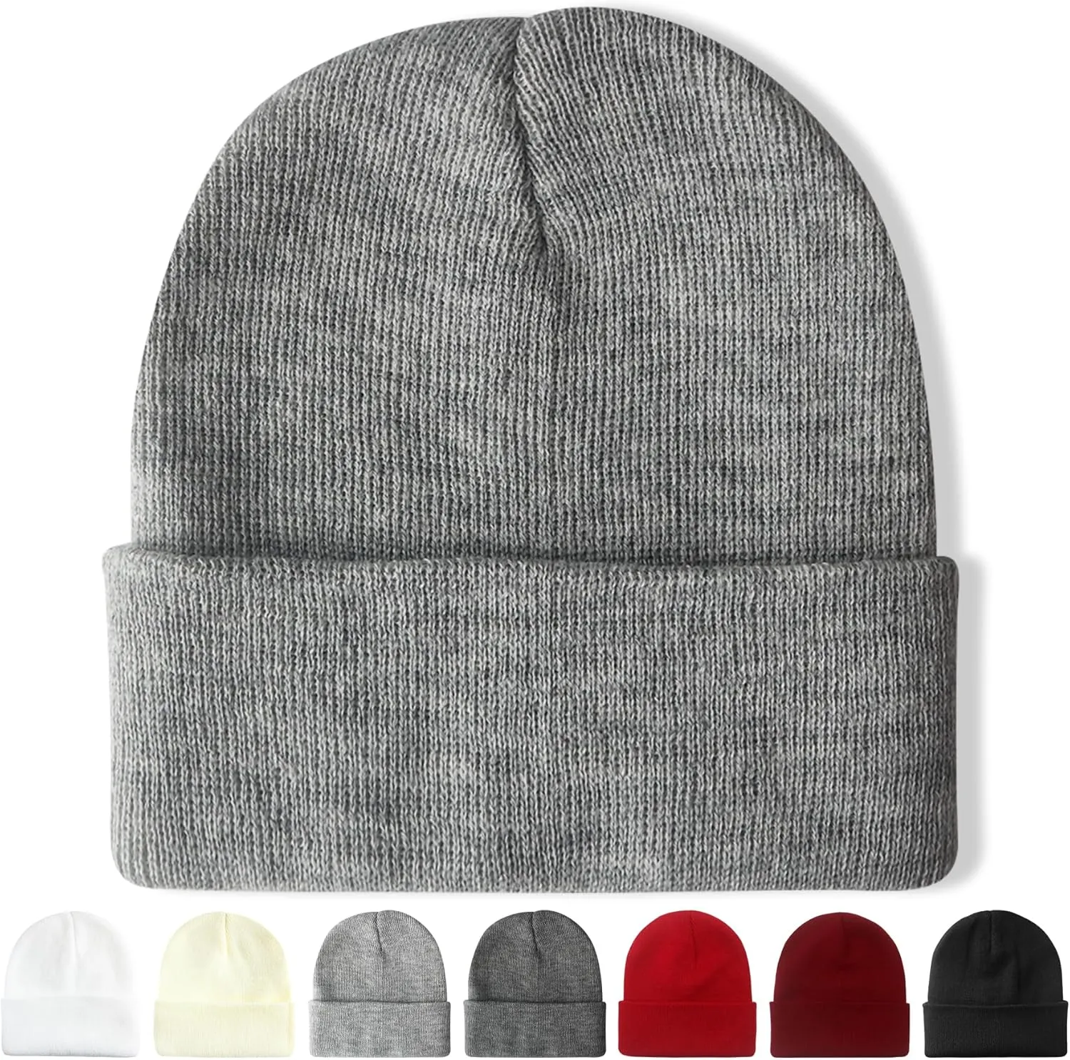 NPQQUAN Unisex Beanie Hats for Men Women Winter Knit Beanies
