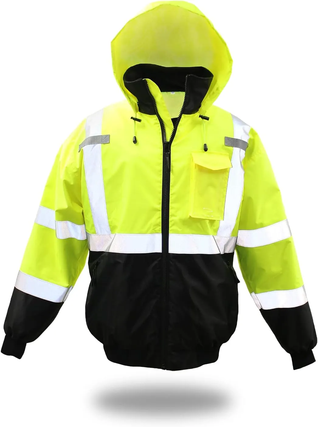 West Chester Men's Waterproof High Visibility Winter Bomber Jacket